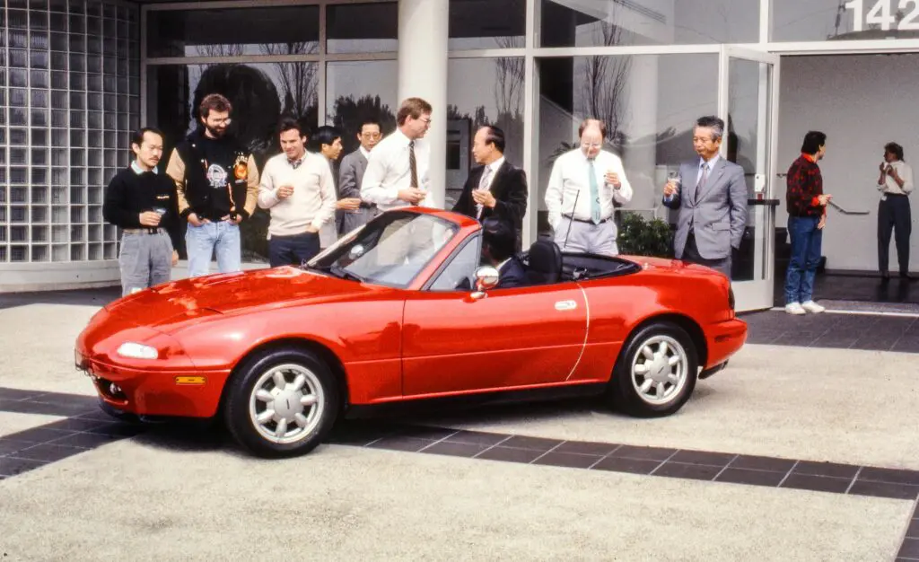 Mazda MX-5 debuts in 1989