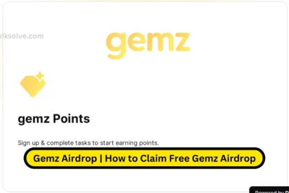 Gemz Airdrop